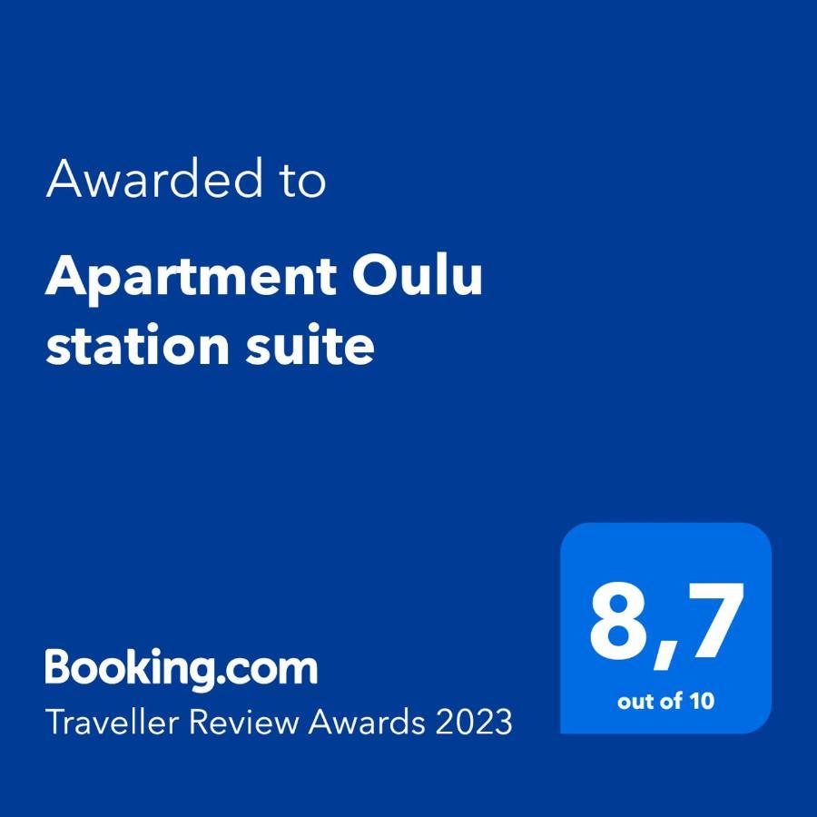 Apartment Oulu Station Suite Bagian luar foto